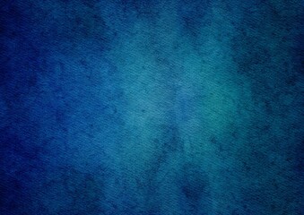 Abstract navy blue watercolor texture background, Grunge watercolor paint splash and stains in...