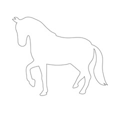 horse icon vektor