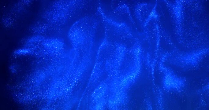 Blue water liquid sparkle abstract background texture