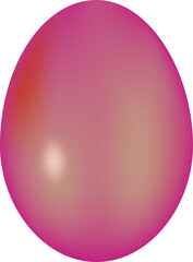 Colorful easter egg