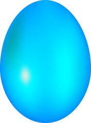 Colorful easter egg