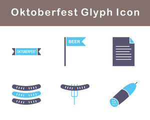 Oktoberfest Vector Icon Set