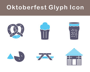 Oktoberfest Vector Icon Set