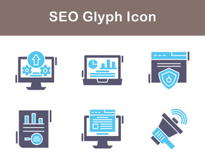 SEO Vector Icon Set