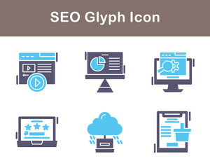 SEO Vector Icon Set