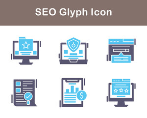 SEO Vector Icon Set