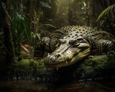 alligator in the Everglades