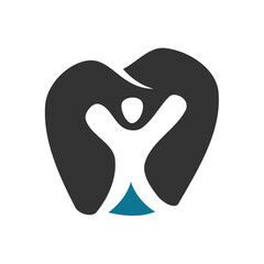 dental logo template Icon Illustration Brand Identity. Isolated and flat illustration. Vector graphic