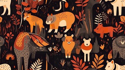 Wild Animal Pattern
