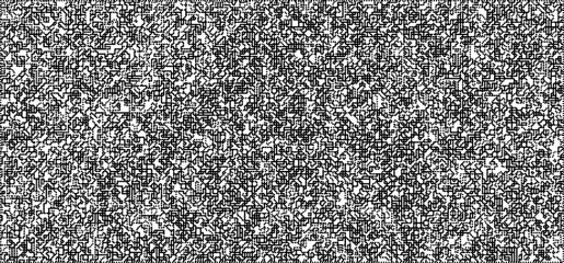 Dotwork noise pattern vector background. Black stipple dots and strips. Abstract noise dotwork pattern. Sand grain effect. Black dots grunge banner. Stipple spots. Stochastic dotted vector background.