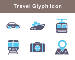 Travel Vector Icon Set