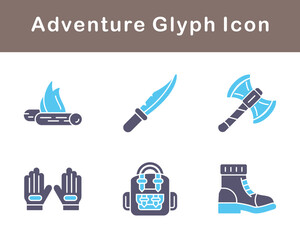 Adventure Vector Icon Set