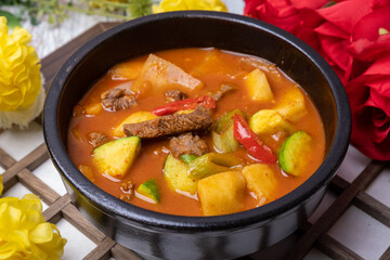 Gochujang Stew - Potato red pepper paste stew