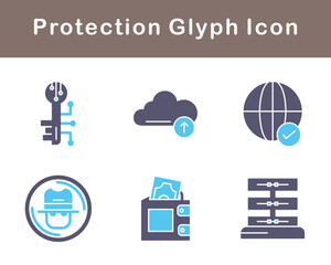 Protection Vector Icon Set