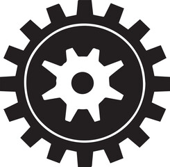 gears and cogs transparent eps