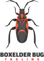 bug insect mascot logo