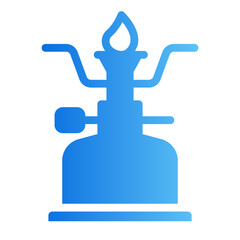 gas stove gradient icon