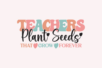 teacher quotes svg design, Teacher typography set, Gift card for Teacher's Day