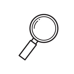 虫眼鏡のアイコン