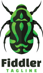 bug insect mascot logo