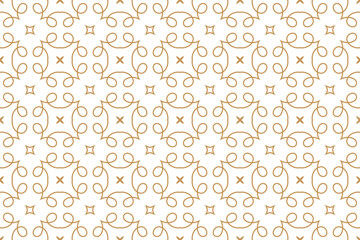 Seamless pattern in islamic style. Vector ornament use for ramadan wallpaper and background.