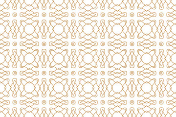 Seamless pattern in islamic style. Vector ornament use for ramadan wallpaper and background.