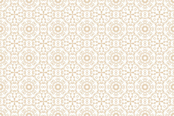 Seamless pattern in islamic style. Vector ornament use for ramadan wallpaper and background.