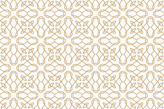 Seamless pattern in islamic style. Vector ornament use for ramadan wallpaper and background.