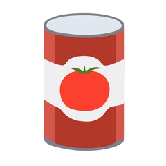 Red canned tomatoes 