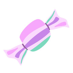 Bright candy cartoon