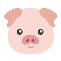 pig cartoon cute animal