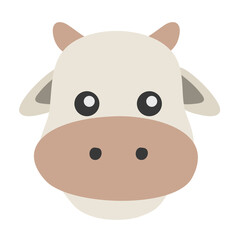cow cartoon cute animal