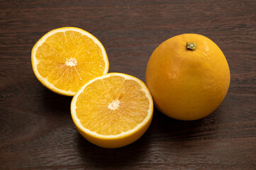 柑橘類のフルーツ、美生柑