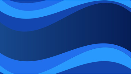 Vector gradient dynamic blue lines background