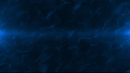 Blue and black carbon fibre background and texture