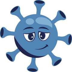 Virus Cartoon Character transparent illustration graphic