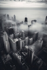 Aerial Cityscape