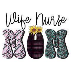 Nurse Sublimation Design