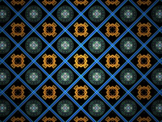 Imaginatory fractal abstract background Image