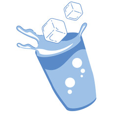cold drink with ice