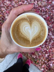 Coffee with lovely foam