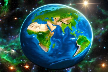 The earth full of life - Universe, Energy, Health, Nature