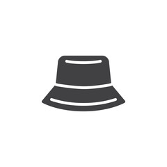 Sun hat vector icon