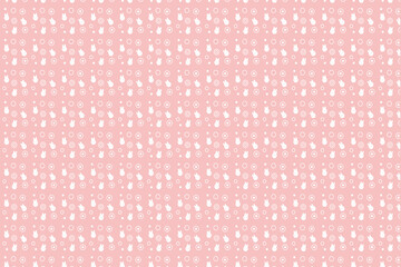 분홍 토끼 벽지 © speed404