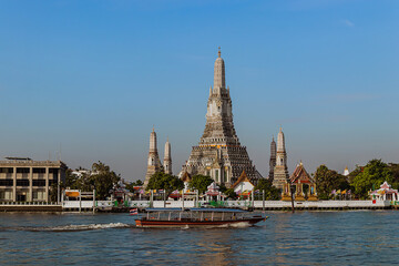 Wat Arun Ratchawararam is a Buddhist temple in Bangkok Yai district of  Bangkok, Thailand.