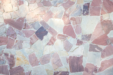 Old decorative stone wall texture
