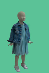 Full length child mannequin