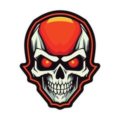 Skull Esport Logo Vector