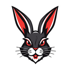 Rabbit Esport Logo Vector