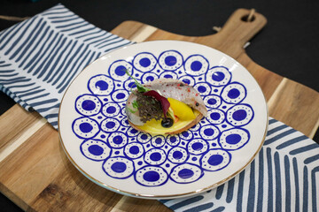 dish on a plate fish herring © MR. Stanek